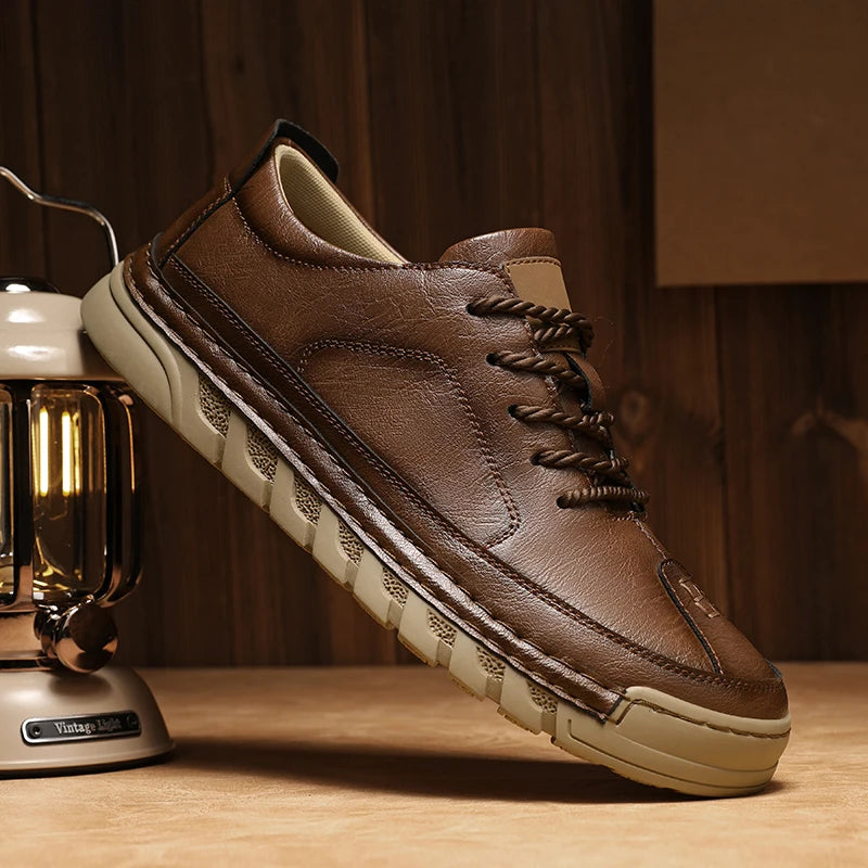 IRONCLAD LEATHER SNEAKERS