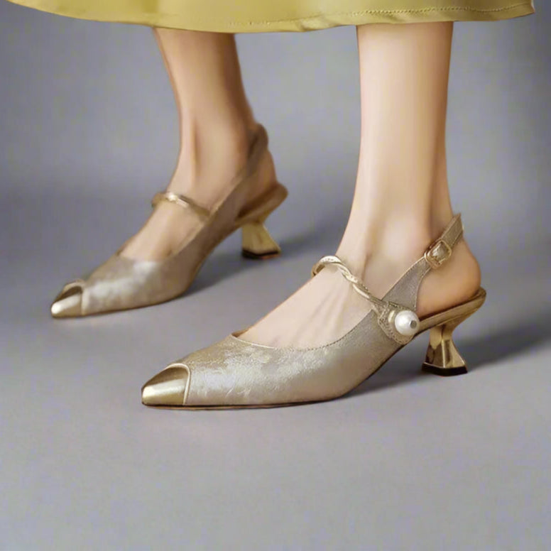 FLORENTINA VINTAGE SCULPTED HEEL