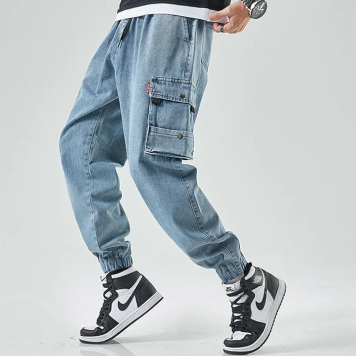 KINGSWAY CARGO DENIM JOGGERS