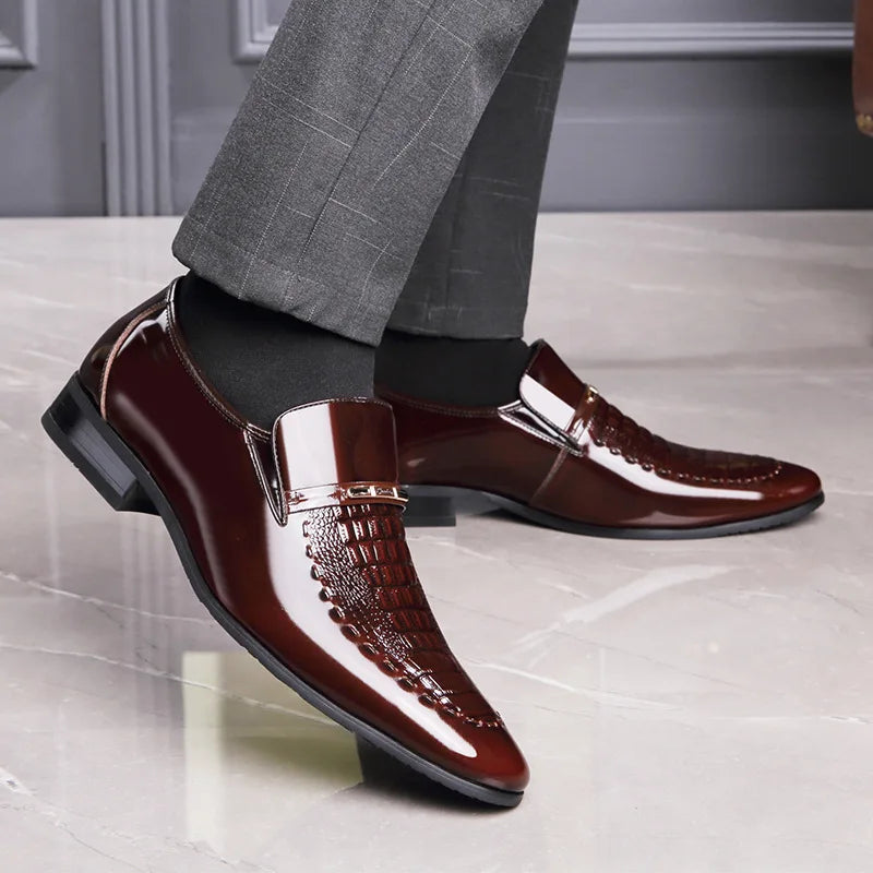 VESCARI LEATHER LOAFERS