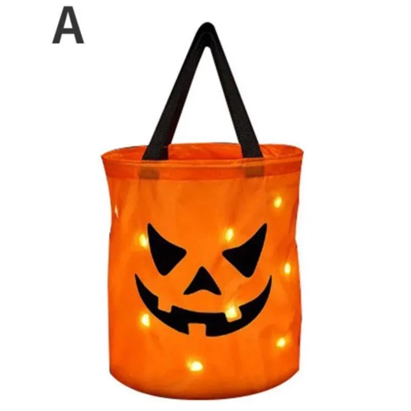 LED TRICK-OR-TREATER BASKET