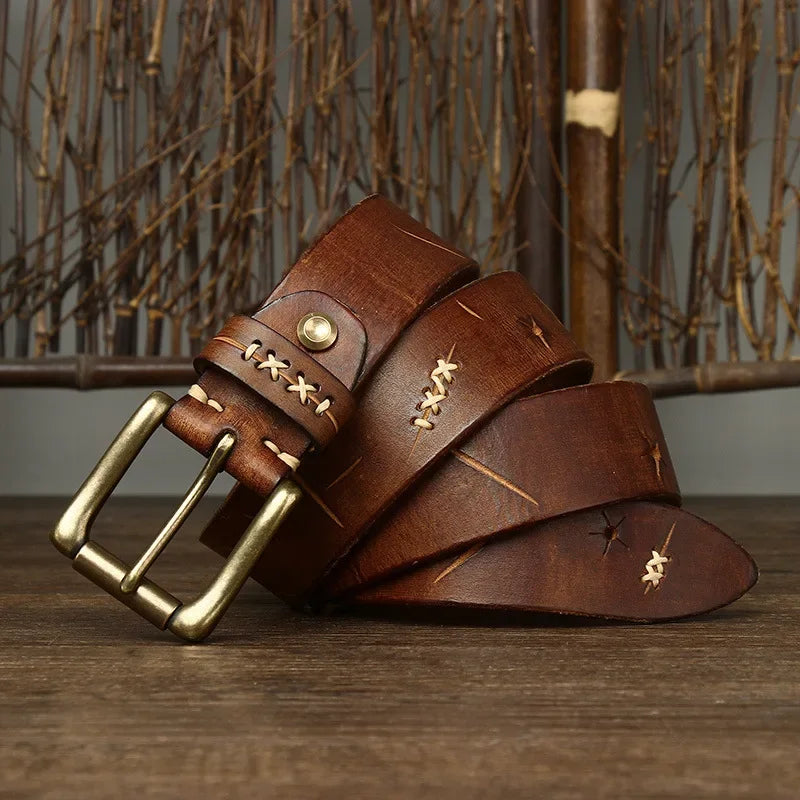 CANYON BUFFALO LEATHER BELT