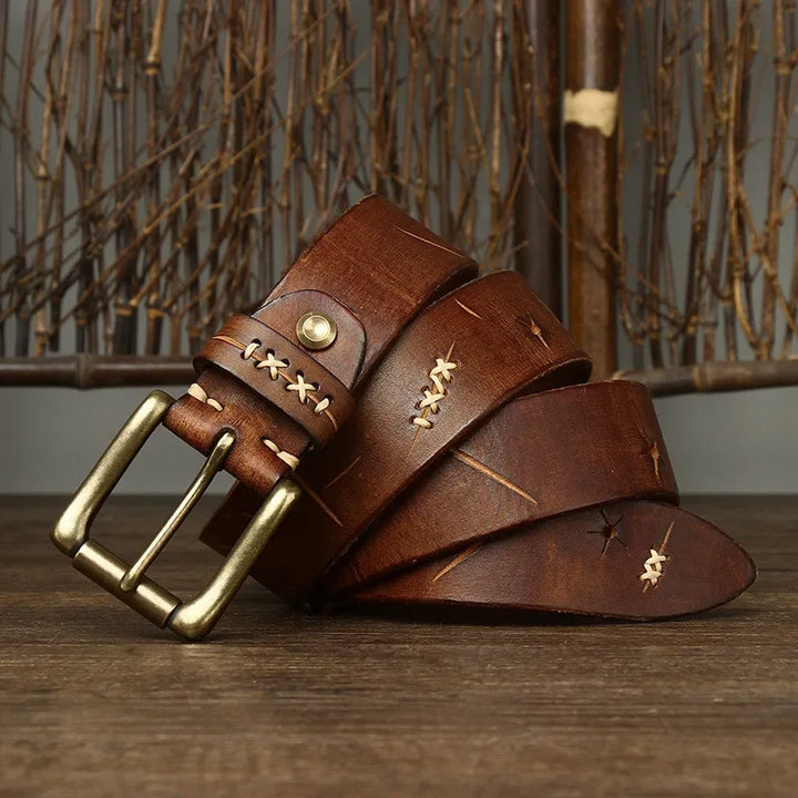 CANYON BUFFALO LEATHER BELT