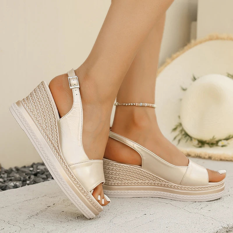 LIVIANA WEDGE SANDALS