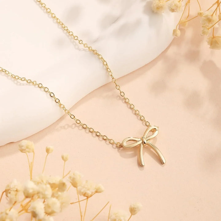 BELLA BOW NECKLACE