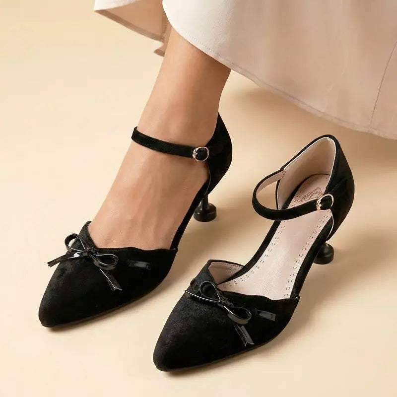 ARLENA BOW HEELS