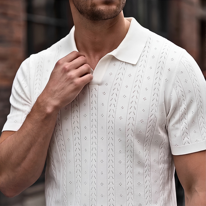 HALSTON ICE SILK POLO