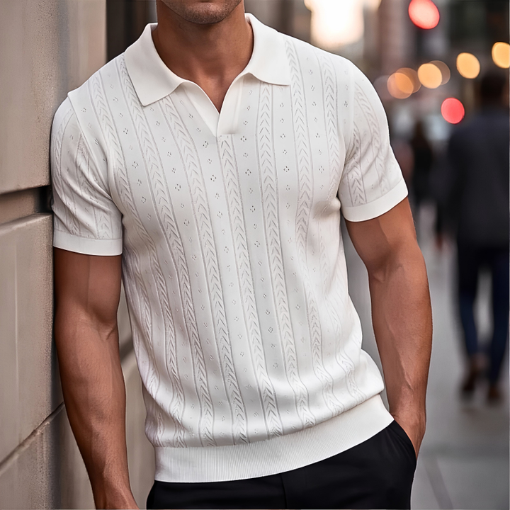 HALSTON ICE SILK POLO