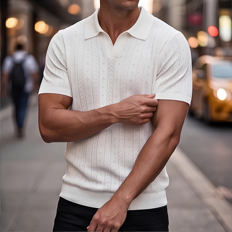 HALSTON ICE SILK POLO