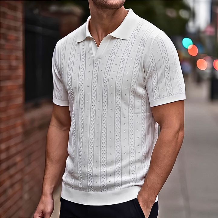 HALSTON ICE SILK POLO