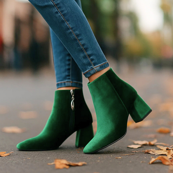 VALENTINA VELVET BOOTS