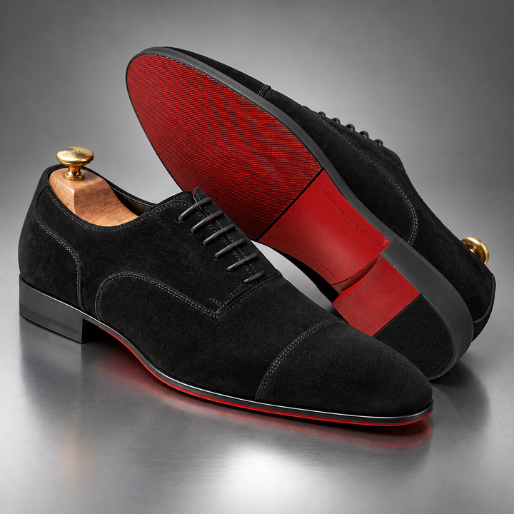 MORETTI SIGNATURE SUEDE OXFORDS
