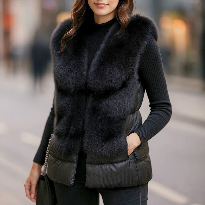 FIFTH & FUR DOWN VEST