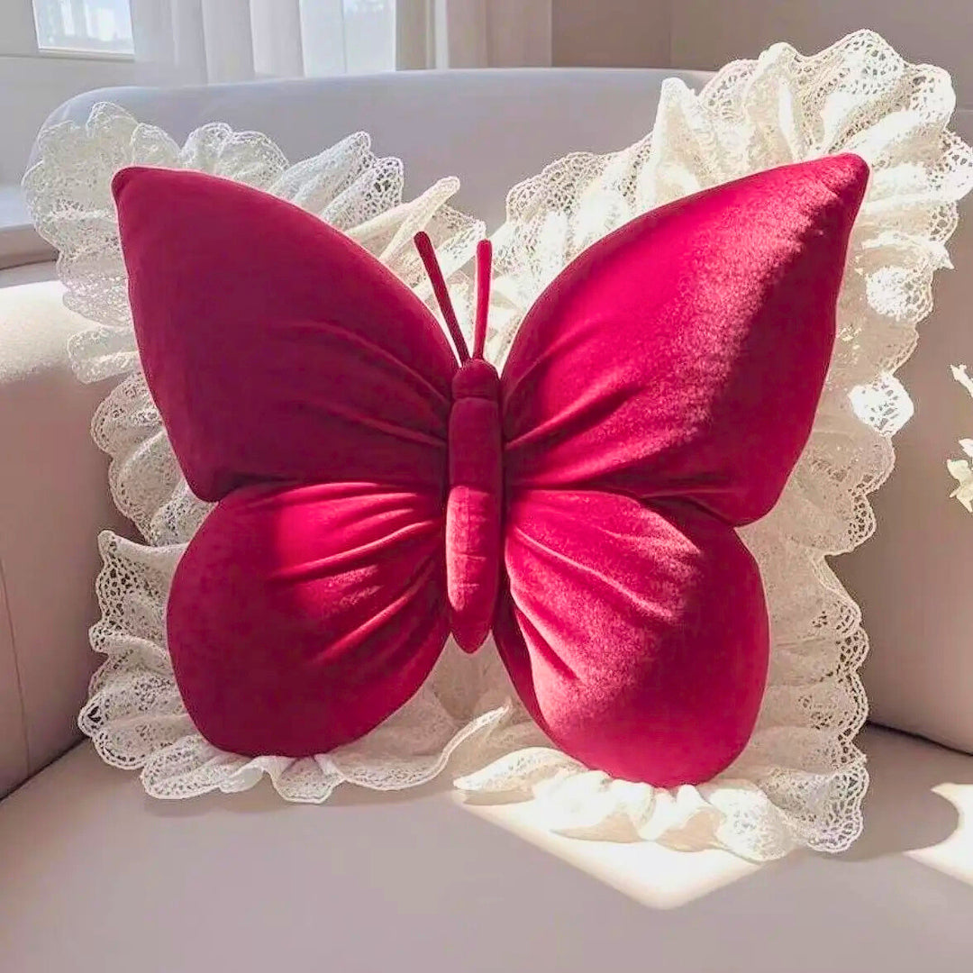 AVA BLISS BUTTERFLY PILLOW