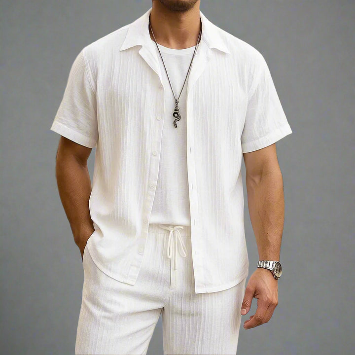 CARLO CRUZ LINEN SET