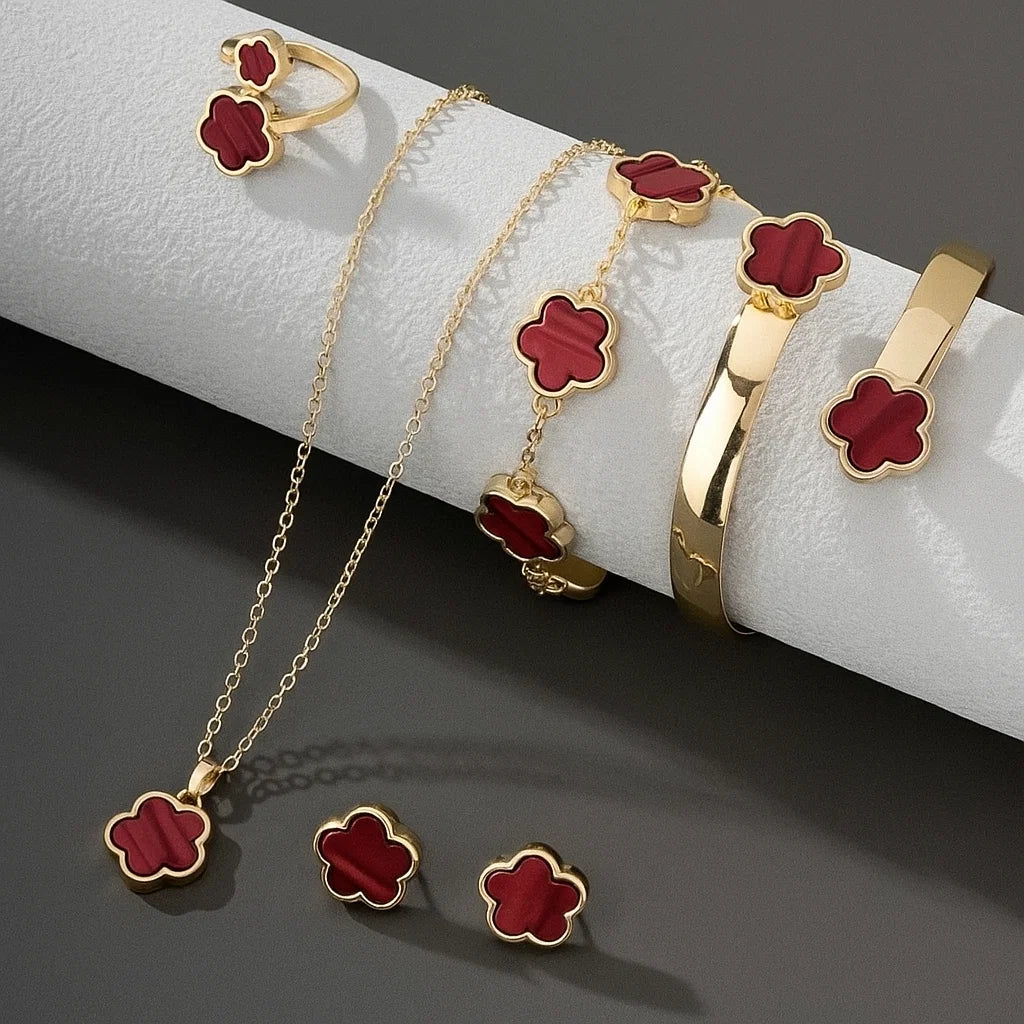 MILA LECLAIR GOLDEN BLOOM SET (5 PCS)