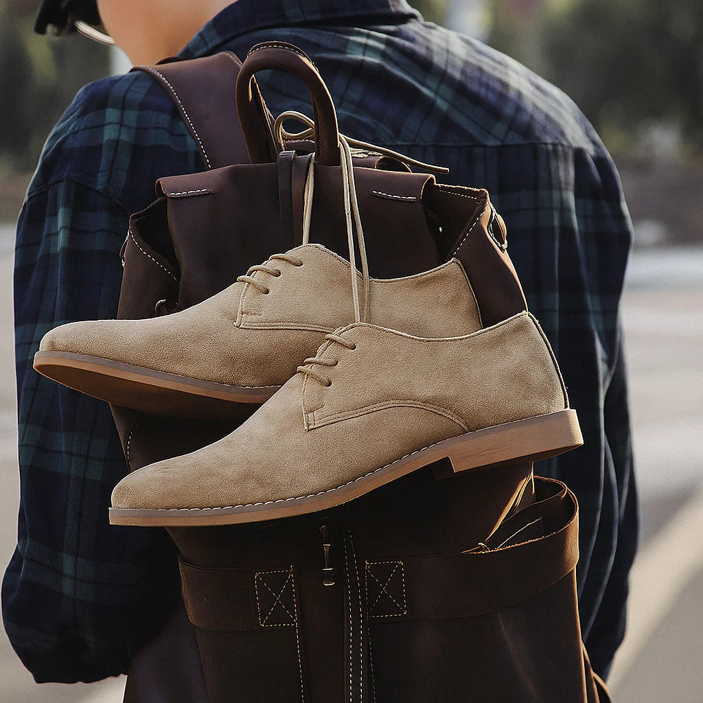 CLARK MASON SUEDE OXFORDS