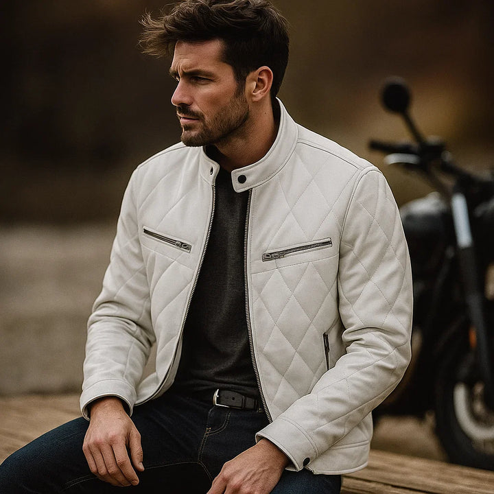 HARRISON BLADE LEATHER JACKET