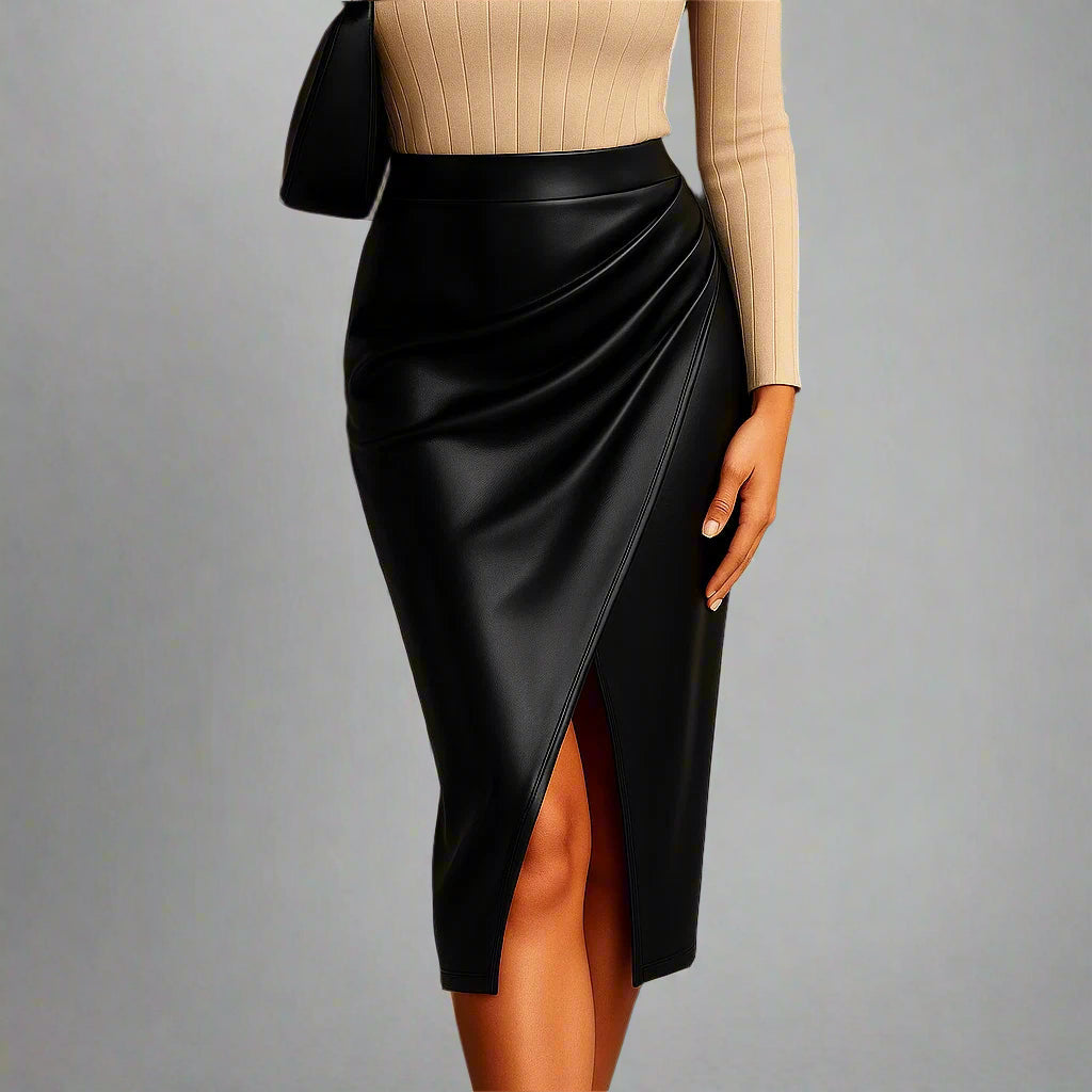 SOHO CONTOUR WRAP SKIRT