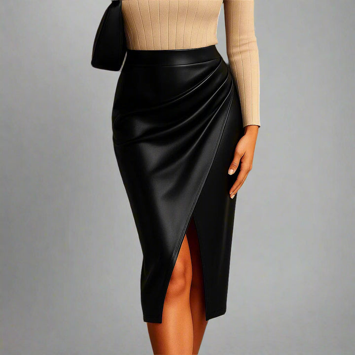 SOHO CONTOUR WRAP SKIRT
