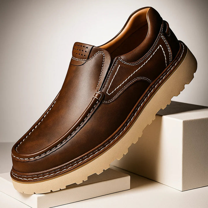 BRAXTON LEATHER LOAFERS
