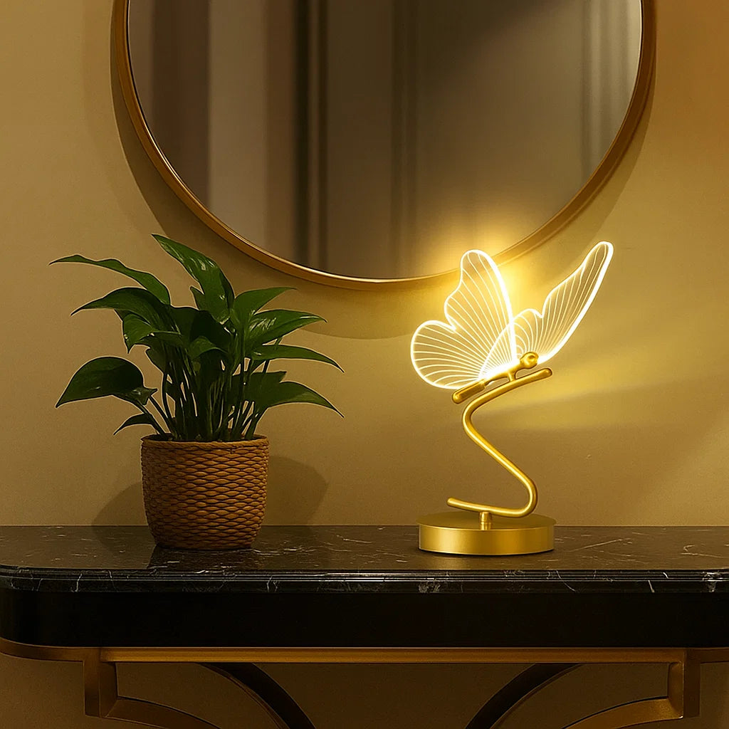 AVA BLISS BUTTERFLY LAMP
