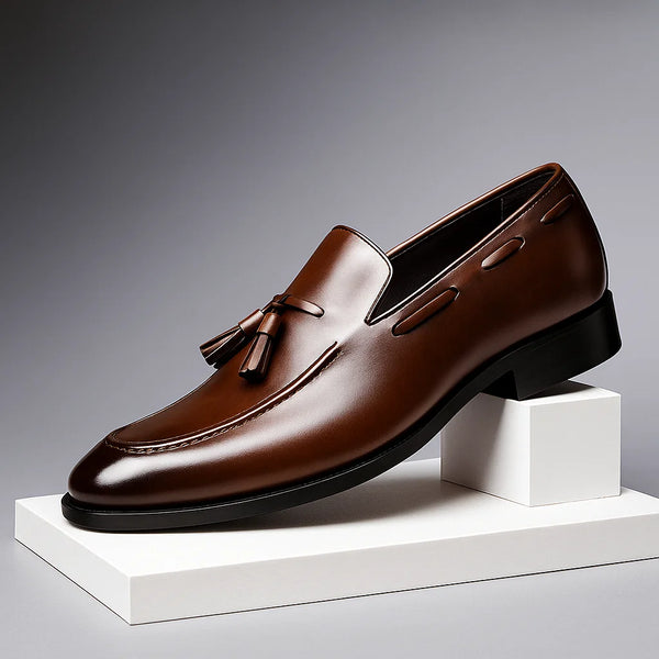 SANTO VIERI TASSEL LOAFERS