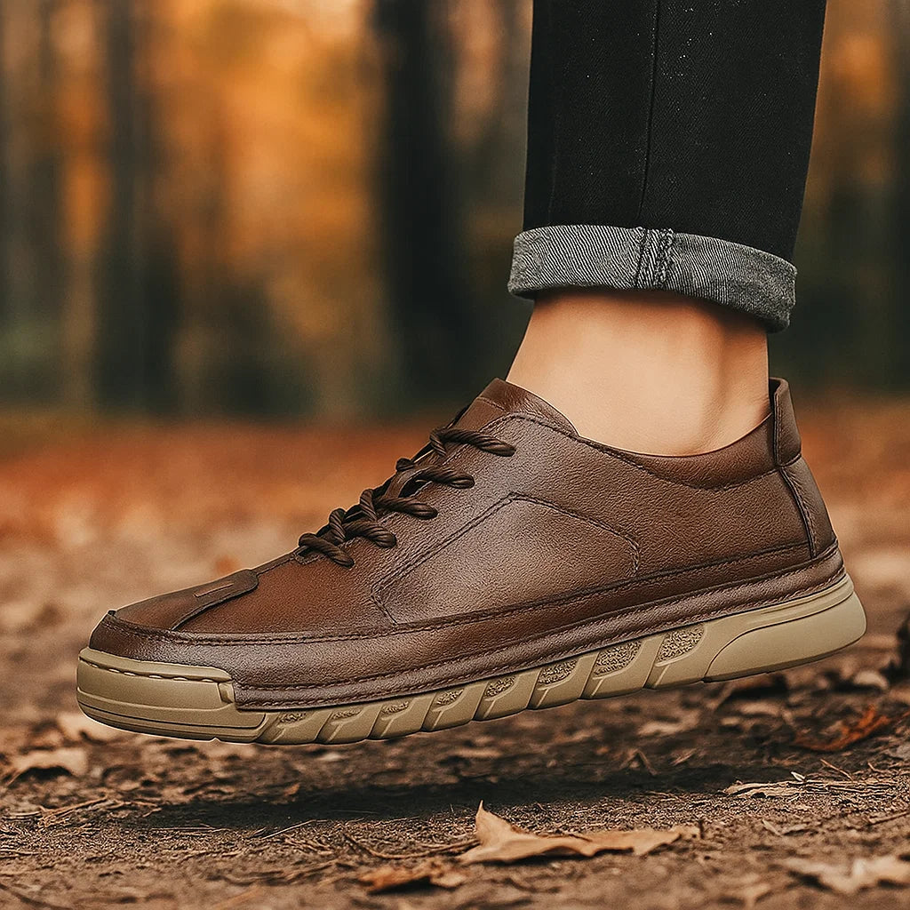 IRONCLAD LEATHER SNEAKERS