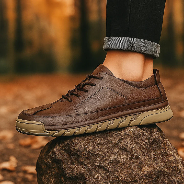 IRONCLAD LEATHER SNEAKERS