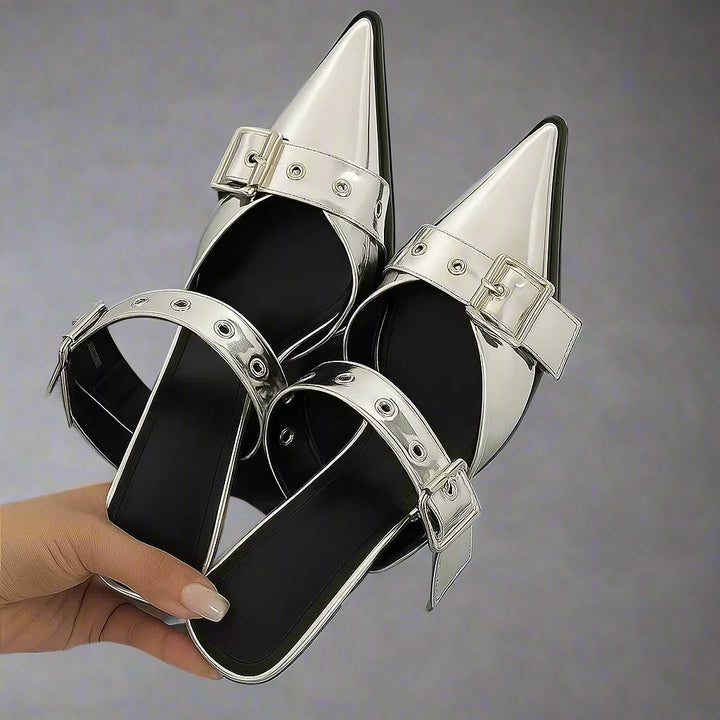 RAVYN RAE BUCKLE HEELS