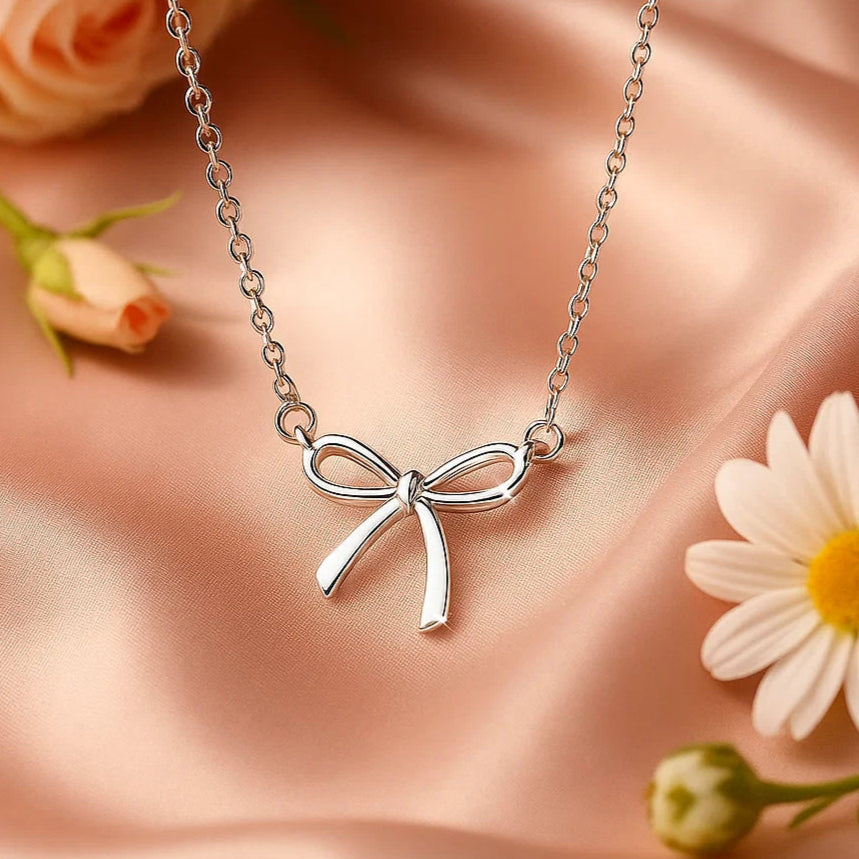BELLA BOW NECKLACE