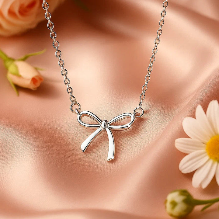 BELLA BOW NECKLACE