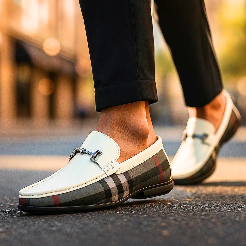 LUCIANO PLAID LOAFER