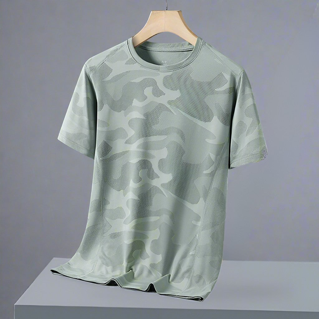 HALSTON ICE SILK™ CAMO TEE
