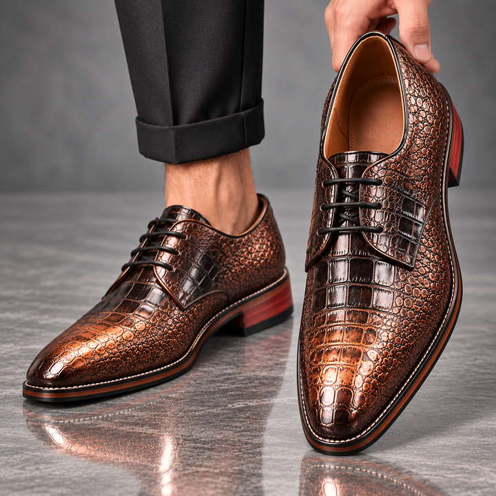 LUCIANO CROC OXFORDS