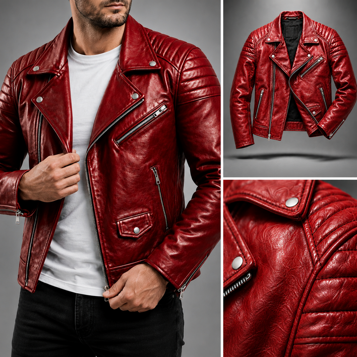 WADE ROURKE LEATHER JACKET