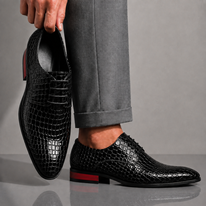 SANTORI CROC OXFORDS