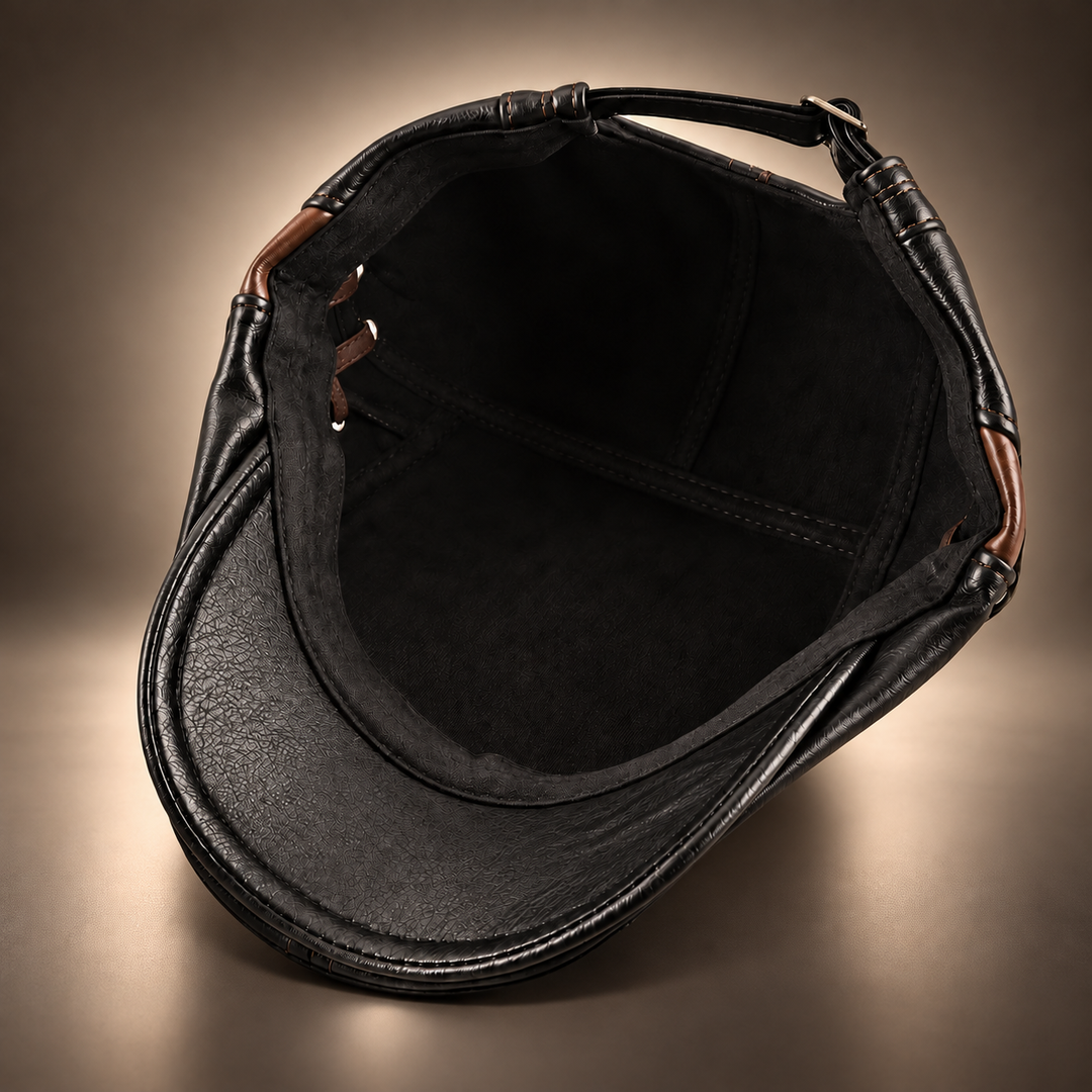 ROWAN LEATHER DRIVING CAP
