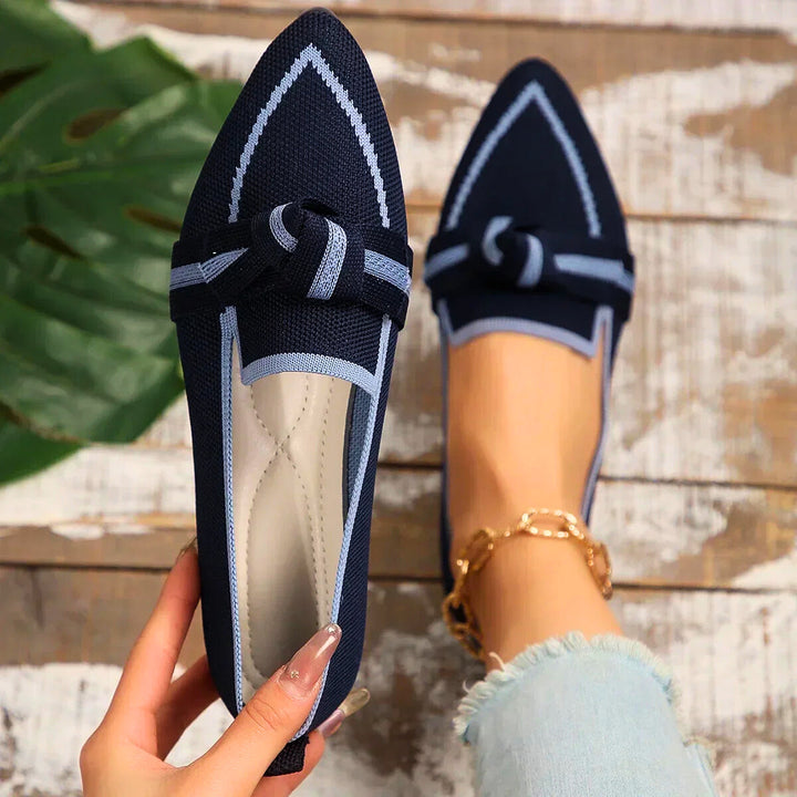 VALENTINA KNIT FLATS