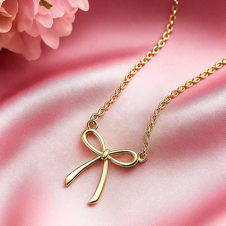 BELLA BOW NECKLACE