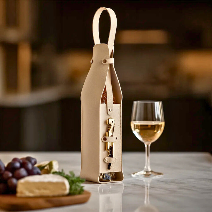 ARLO LEATHER BOTTLE TOTE