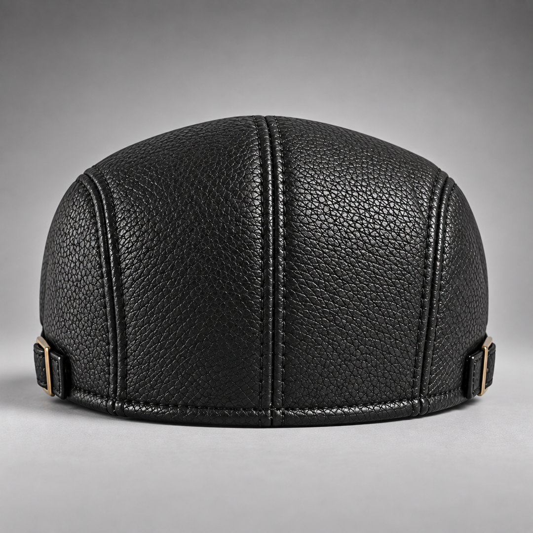 HUDSON LEATHER DRIVING CAP
