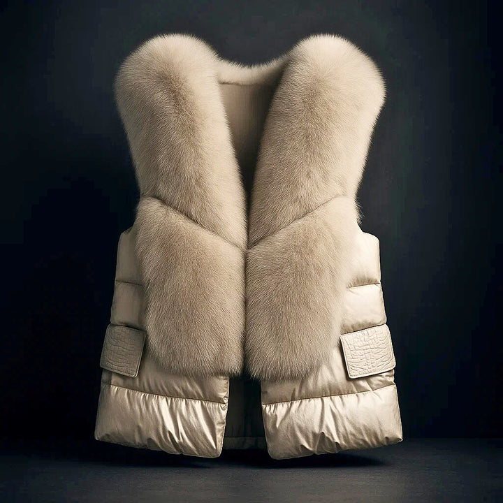 FIFTH & FUR DOWN VEST