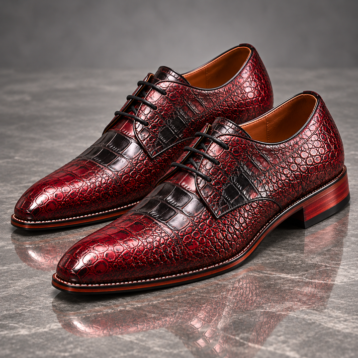 LUCIANO CROC OXFORDS