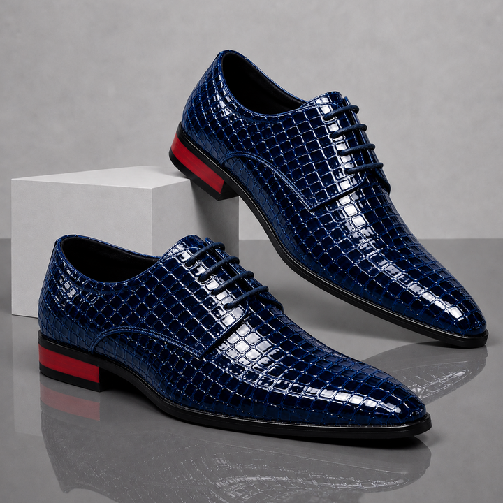 SANTORI CROC OXFORDS