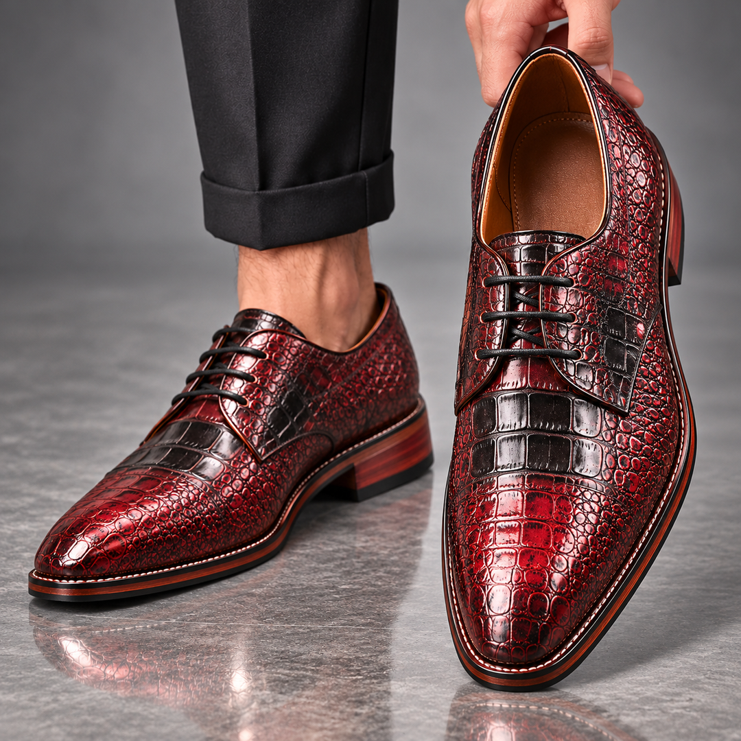 LUCIANO CROC OXFORDS