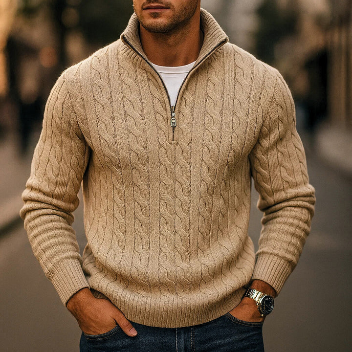 CARLTON KNIT QUARTER ZIP