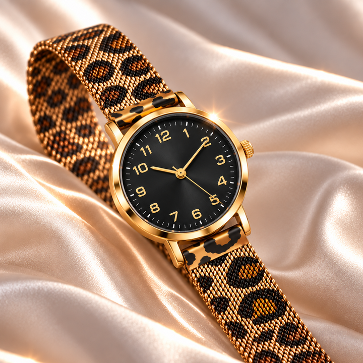 SAVANNAH ROSE LEOPARD WATCH