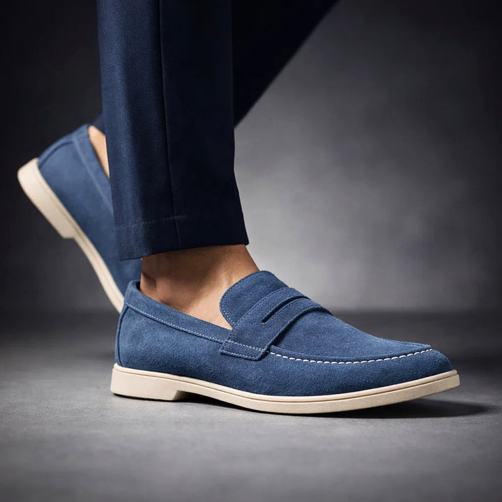 MARINO SUEDE LOAFERS