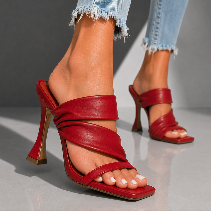 SERENA VALE STRAP HEELS
